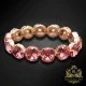 Aproce "Apžilbinošs Mirdzums (Rose Peach)" ar Swarovski™ kristāliem